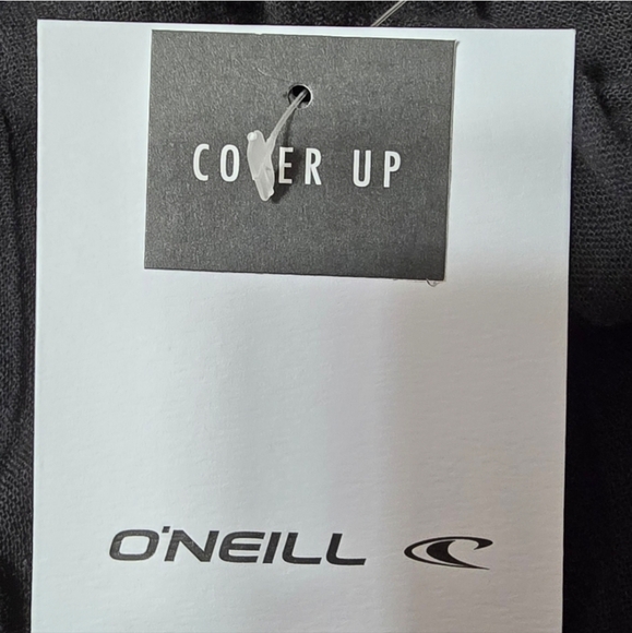 O'Neill Black V-Neck Women's Cover-up - Picture 6 of 7